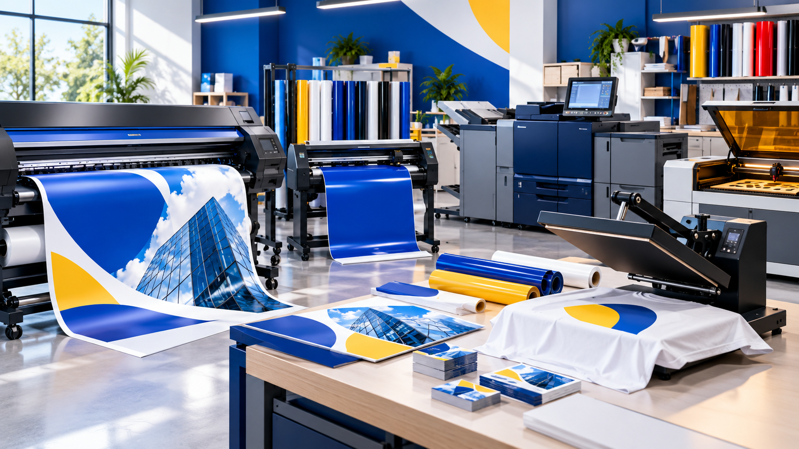 معدات Print Graphic للطباعة والإشهار