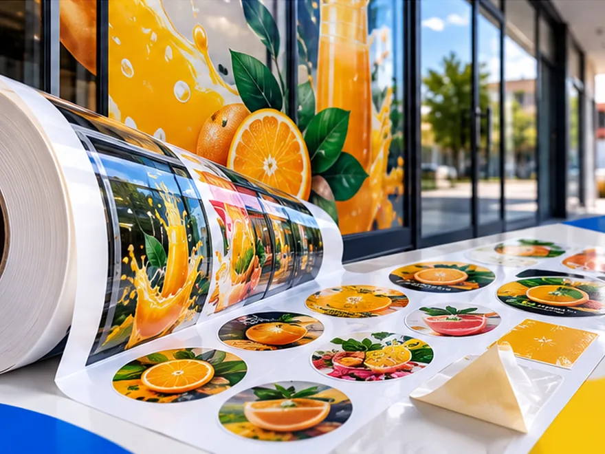 الملصقات والديكوب في مطبعة Print Graphic وجدة