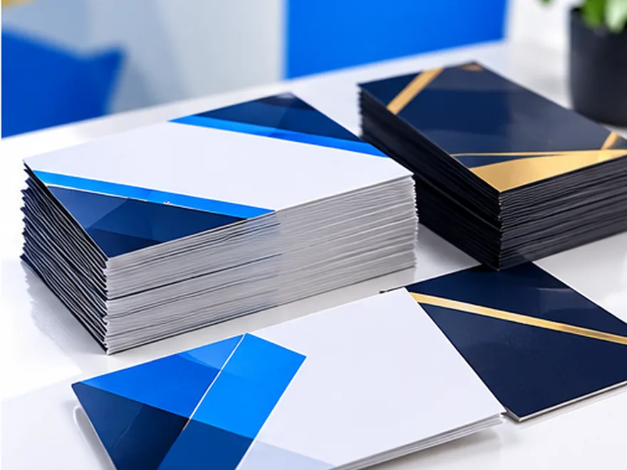 بطاقات العمل في مطبعة Print Graphic وجدة